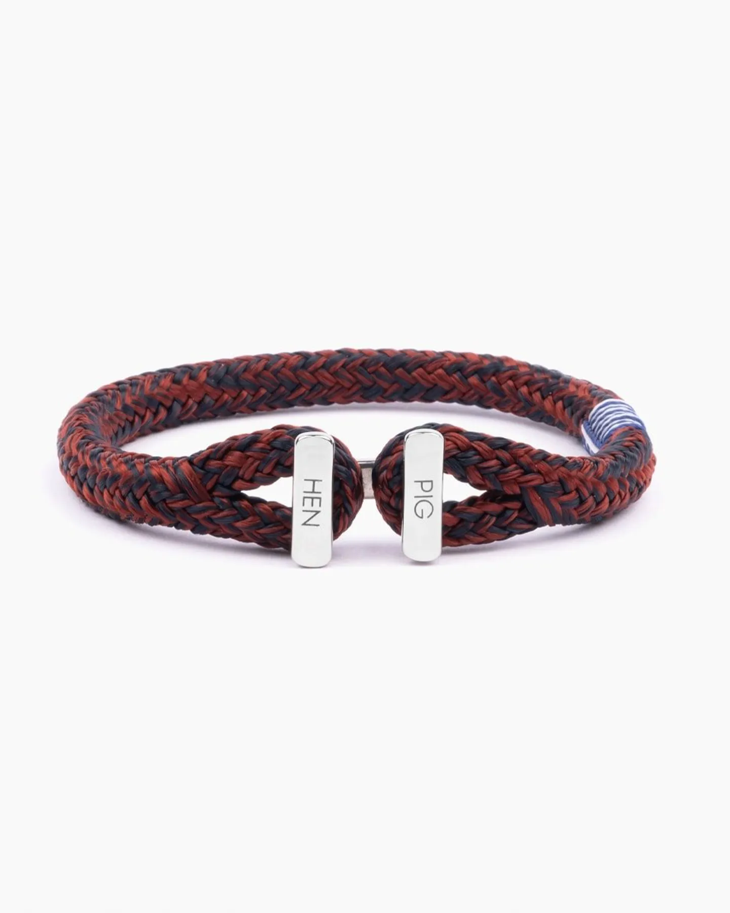 ICY IKE BRACELET - VELVET RED-NAVY-SILVER