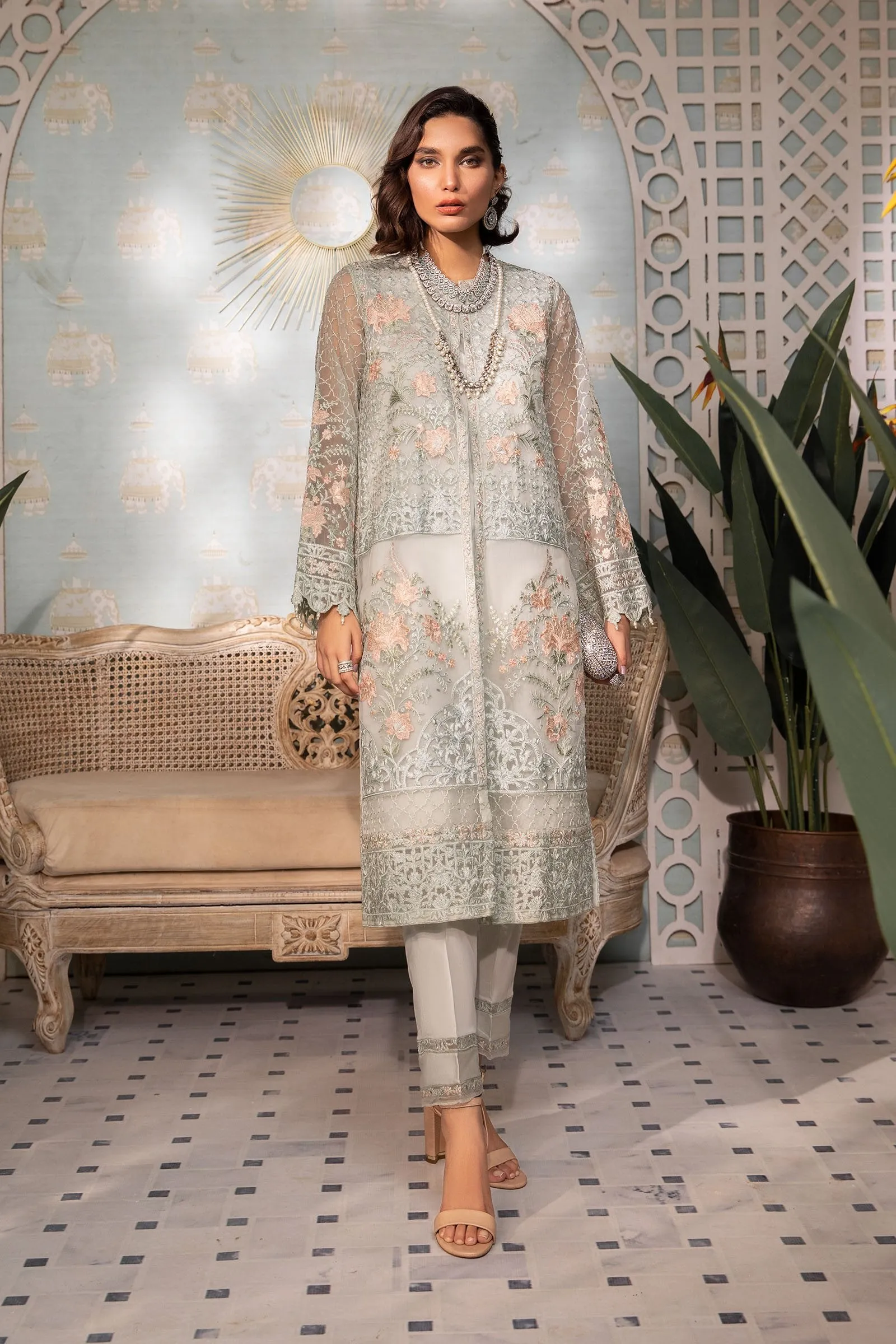 Suit Green SF-PF22-06 | Maria B Ready to Wear